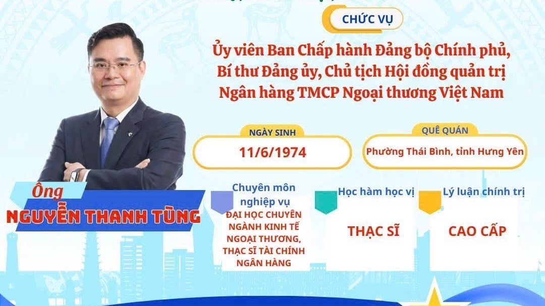 Vietcombank Chairman Nguyen Thanh Tung Runs for National Assembly Delegate in Constituency No. 12, Ho Chi Minh City