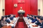 Minister of Public Security General Luong Tam Quang receives Amazon delegation