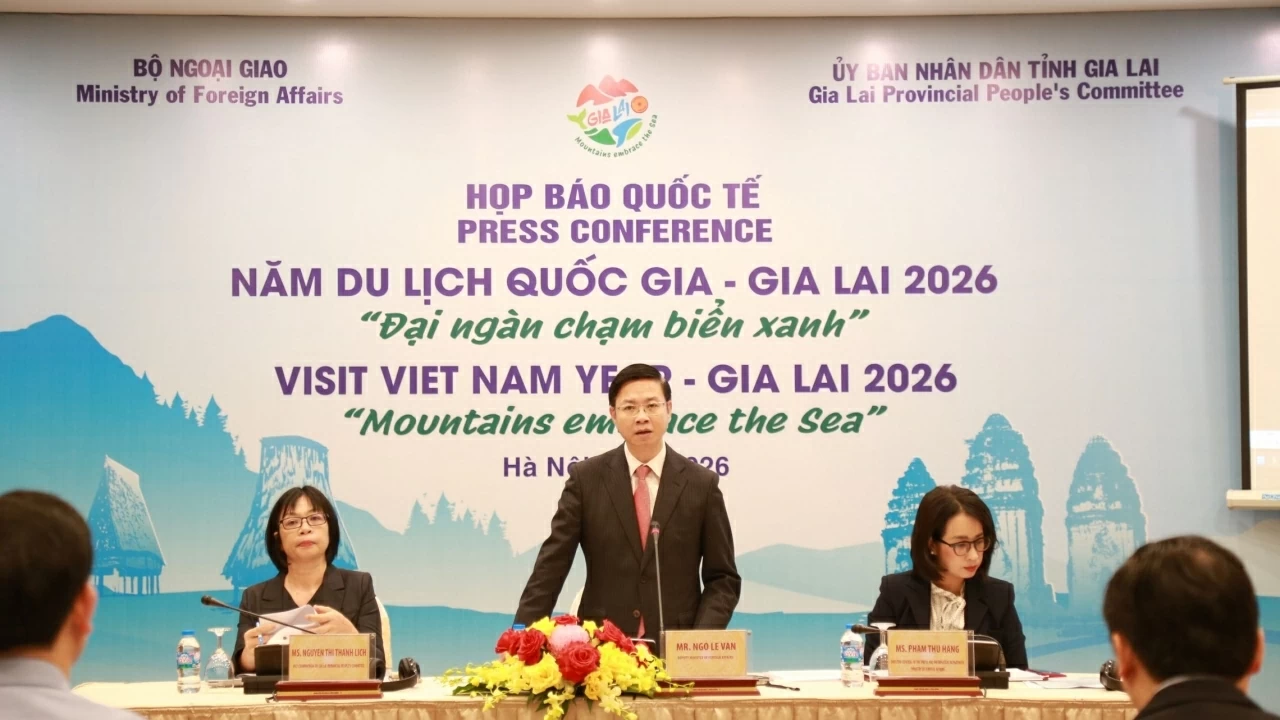 Press conference: 244 events, cultural and sports activities to take place in National Tourism Year - Gia Lai 2026