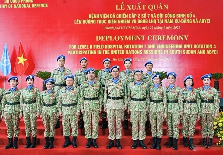 In South Sudan and Abyei region: Vietnamese female soldiers shine in peacekeeping spirit In South Sudan and Abyei region: Vietnamese female soldiers shine in peacekeeping spirit