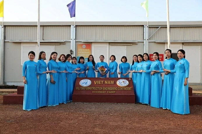 In South Sudan and Abyei region: Vietnamese female soldiers shine in peacekeeping spirit