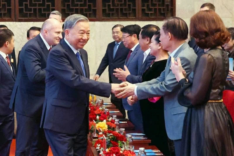 General Secretary To Lam attends art programme highlighting Vietnam–Russia ties