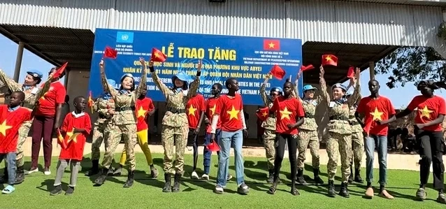In South Sudan and Abyei region: Vietnamese female soldiers shine in peacekeeping spirit