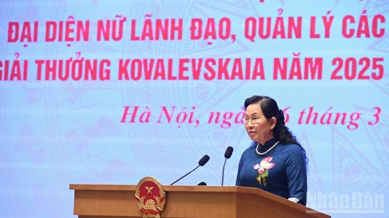 Prime Minister Pham Minh Chinh attends Kovalevskaia Award Ceremony 2025