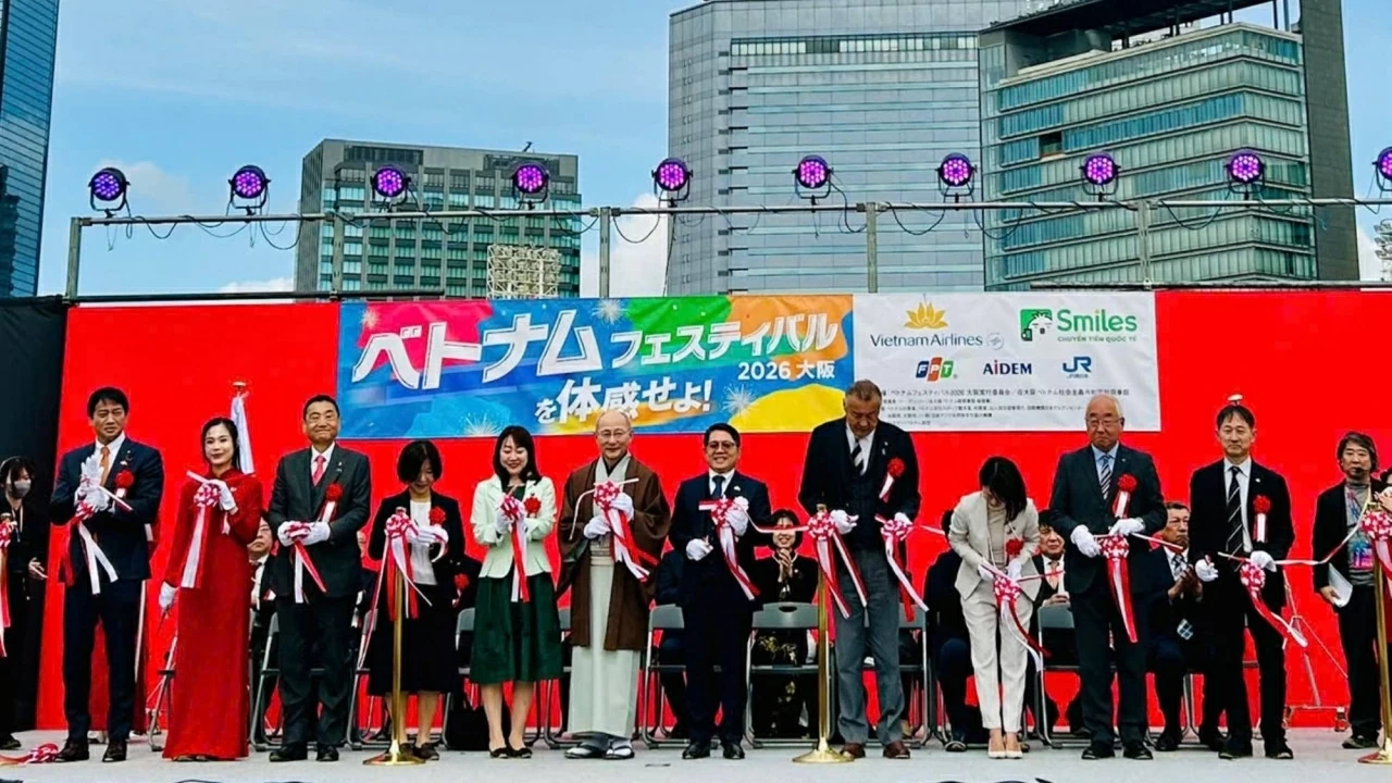 Flavors, sounds, and smiles illuminate the Vietnam Festival in Osaka