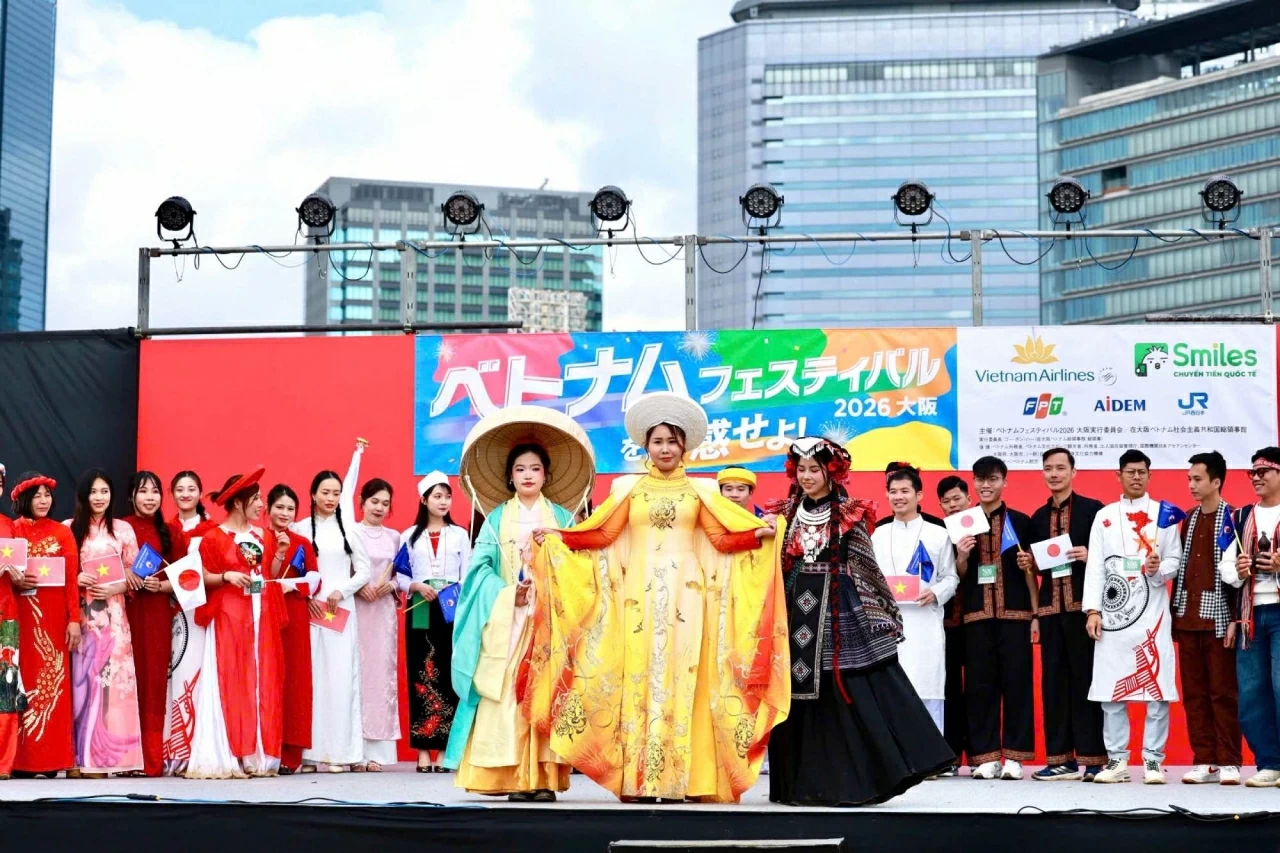 Flavors, sounds, and smiles illuminate the Vietnam Festival in Osaka