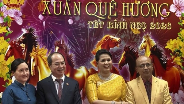 Homeland Spring 2026: Large gathering of Overseas Vietnamese and Bangladeshi friends