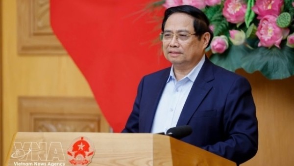 Prime Minister Pham Minh Chinh chairs a meeting with the Policy Advisory Council for effective response to all situations