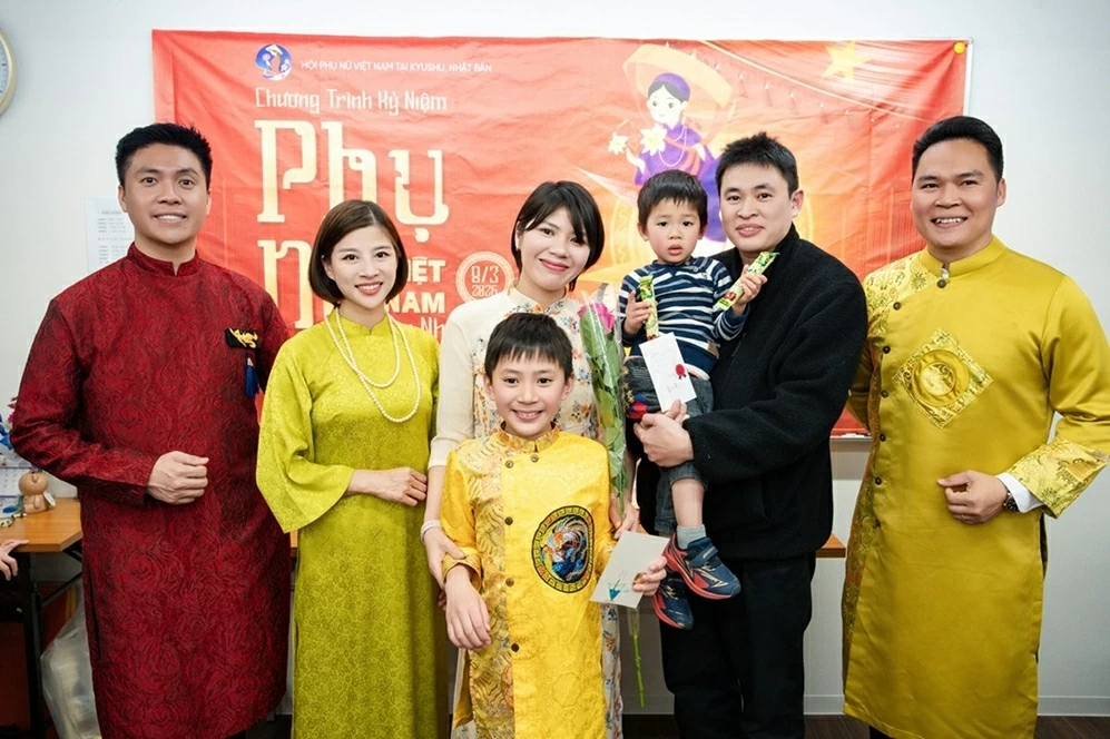 Vietnamese women in Japan’s Kyushu keep Vietnamese culture and language alive abroad