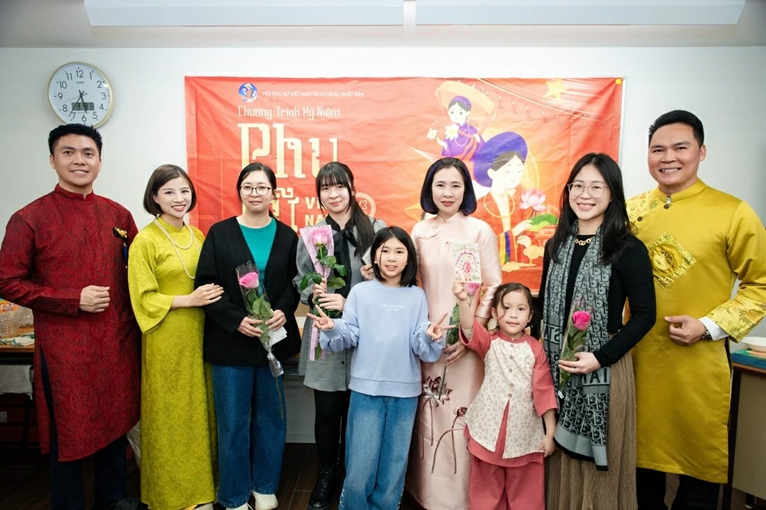 Vietnamese women in Japan’s Kyushu keep Vietnamese culture and language alive abroad
