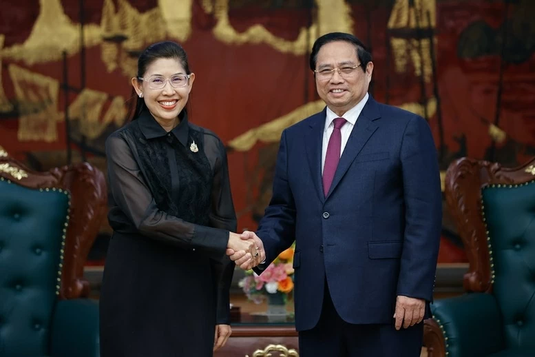 Prime Minister Pham Minh Chinh receives Thai Ambassador to Vietnam