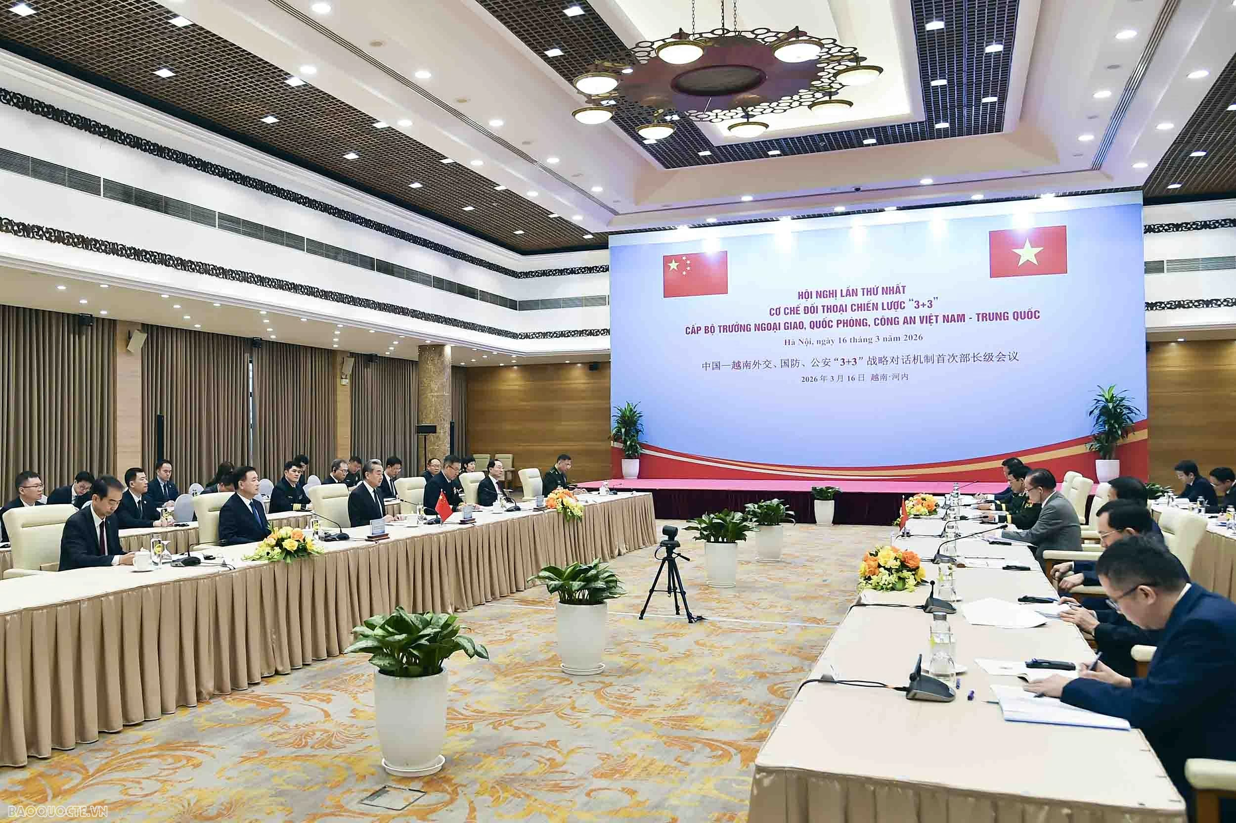 First Meeting of the Vietnam-China Ministerial-Level Strategic Dialogue on foreign affairs, national defense and public security