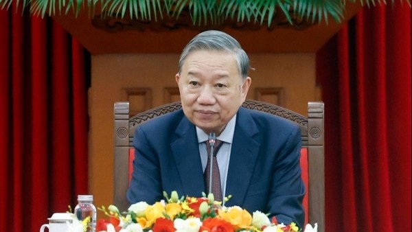 General Secretary To Lam receives Chinese Ministers of Foreign Affairs, National Defence, Public Security