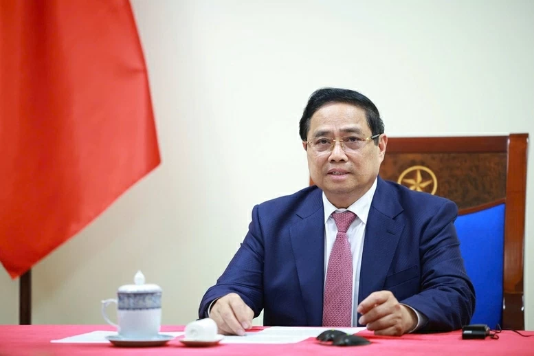 Prime Minister Pham Minh Chinh holds phone talks with Angolan President Joao Manuel Goncalves Lourenco
