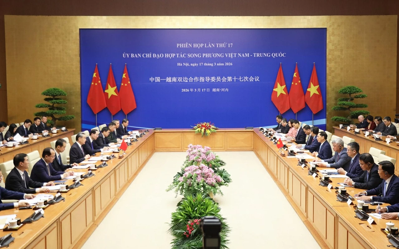 Vietnam-China Steering Committee for Bilateral Cooperation holds 17th meeting in Hanoi
