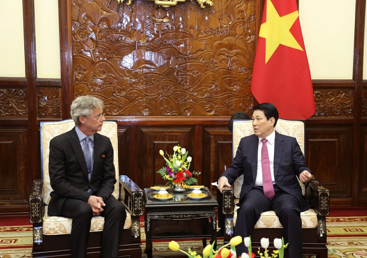 President Luong Cuong receives Credentials from new Ambassadors