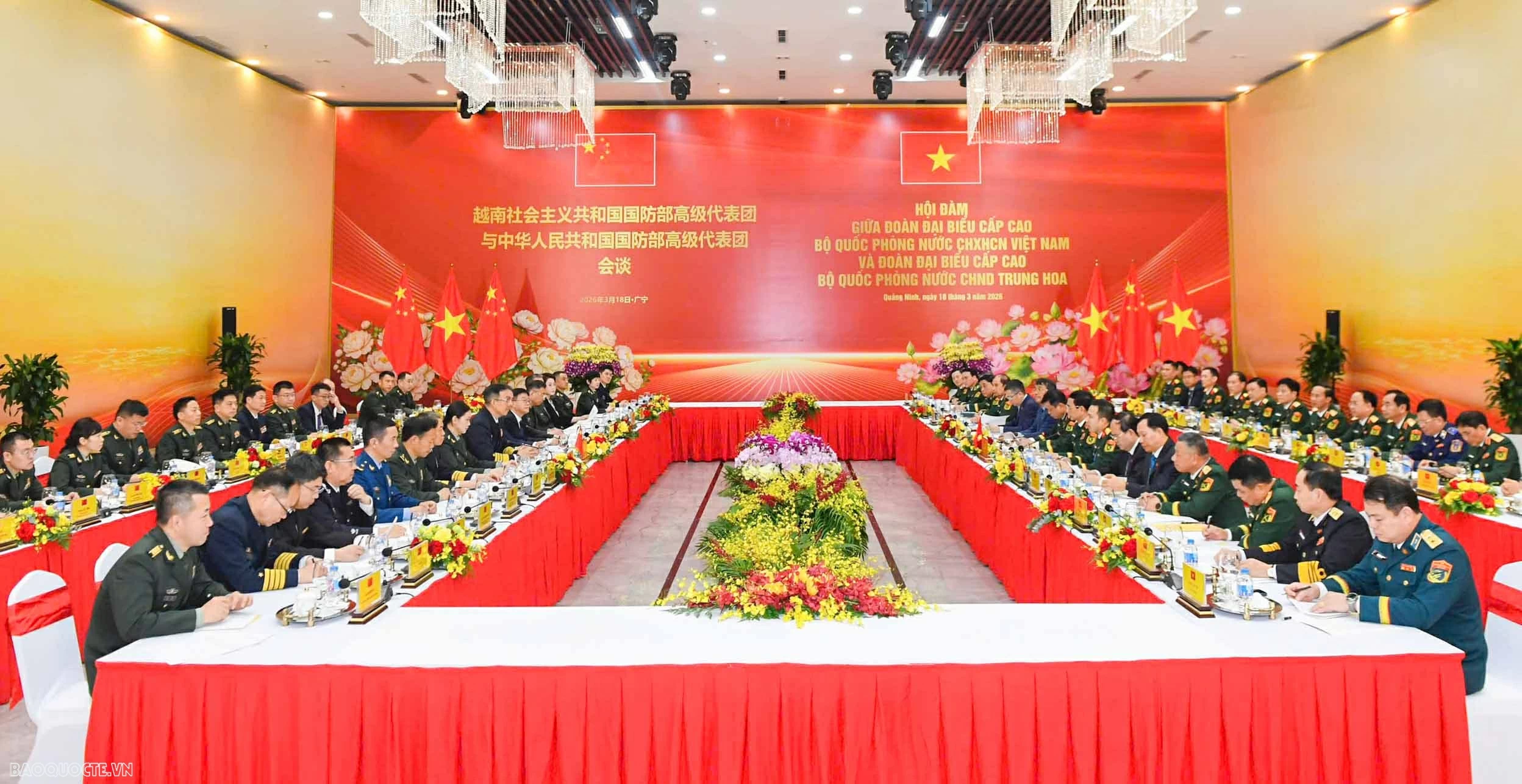 Vietnam-China border exchange: A model of bilateral defense cooperation