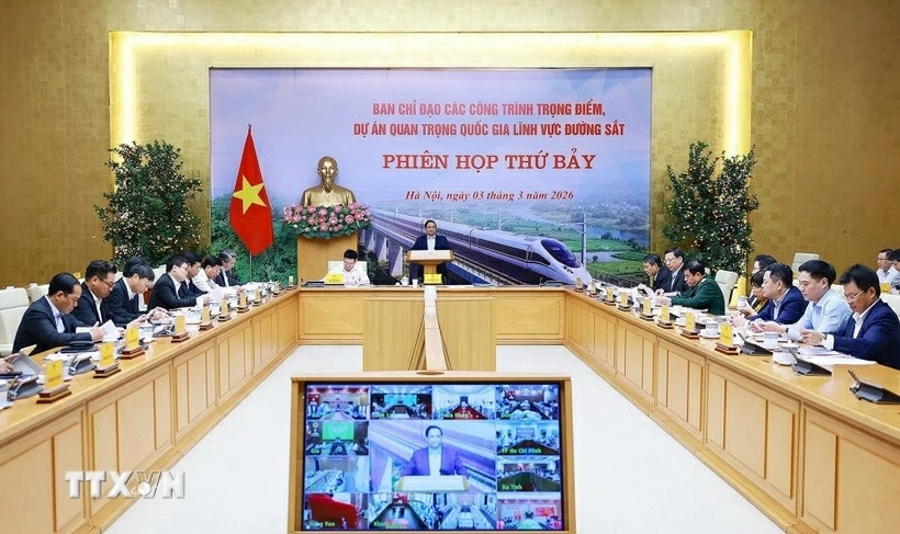 Prime Minister chairs meeting of standing Government members to accelerate railway project implementation