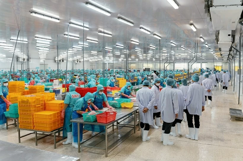 Bí thư Tỉnh ủy Thanh Hóa thăm khu vực sản xuất của Tập đoàn Sao Mai trong khuôn khổ chuyến làm việc tại An Giang. Bí thư Tỉnh ủy Thanh Hóa thăm khu vực sản xuất của Tập đoàn Sao Mai trong khuôn khổ chuyến làm việc tại An Giang.