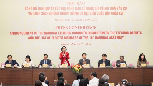 Press Conference: Announcement of the elected members of the 16th National Assembly