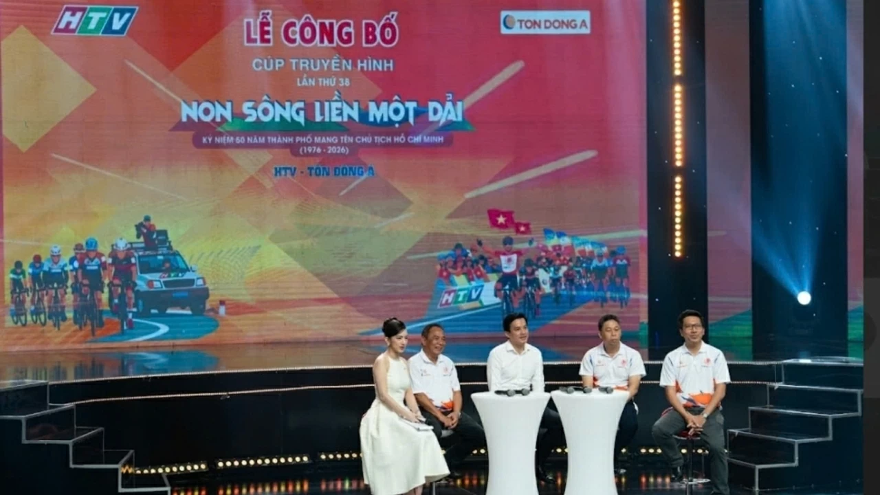 38th Ho Chi Minh City Television Cup 2026: 16 teams compete on a 2,745km journey across Vietnam
