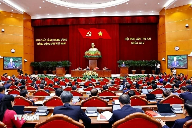 Press Release on First Working Day of the 2nd Plenum of the 14th Party Central Committee