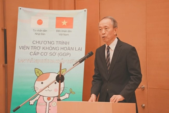 Japan provides non-refundable aid for various projects in Vietnam