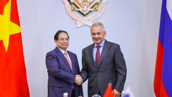 Prime Minister Pham Minh Chinh meets with Secretary of Russian Security Council in Moscow