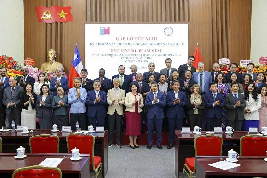 55th anniversary ceremony: Friendship meeting to strengthen traditional relations between Vietnam and Chile