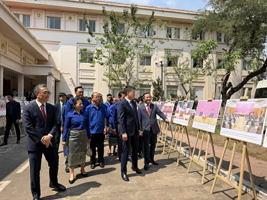 Celebrating the 95th anniversary of the Ho Chi Minh Communist Youth Union in Laos Celebrating the 95th anniversary of the Ho Chi Minh Communist Youth Union in Laos
