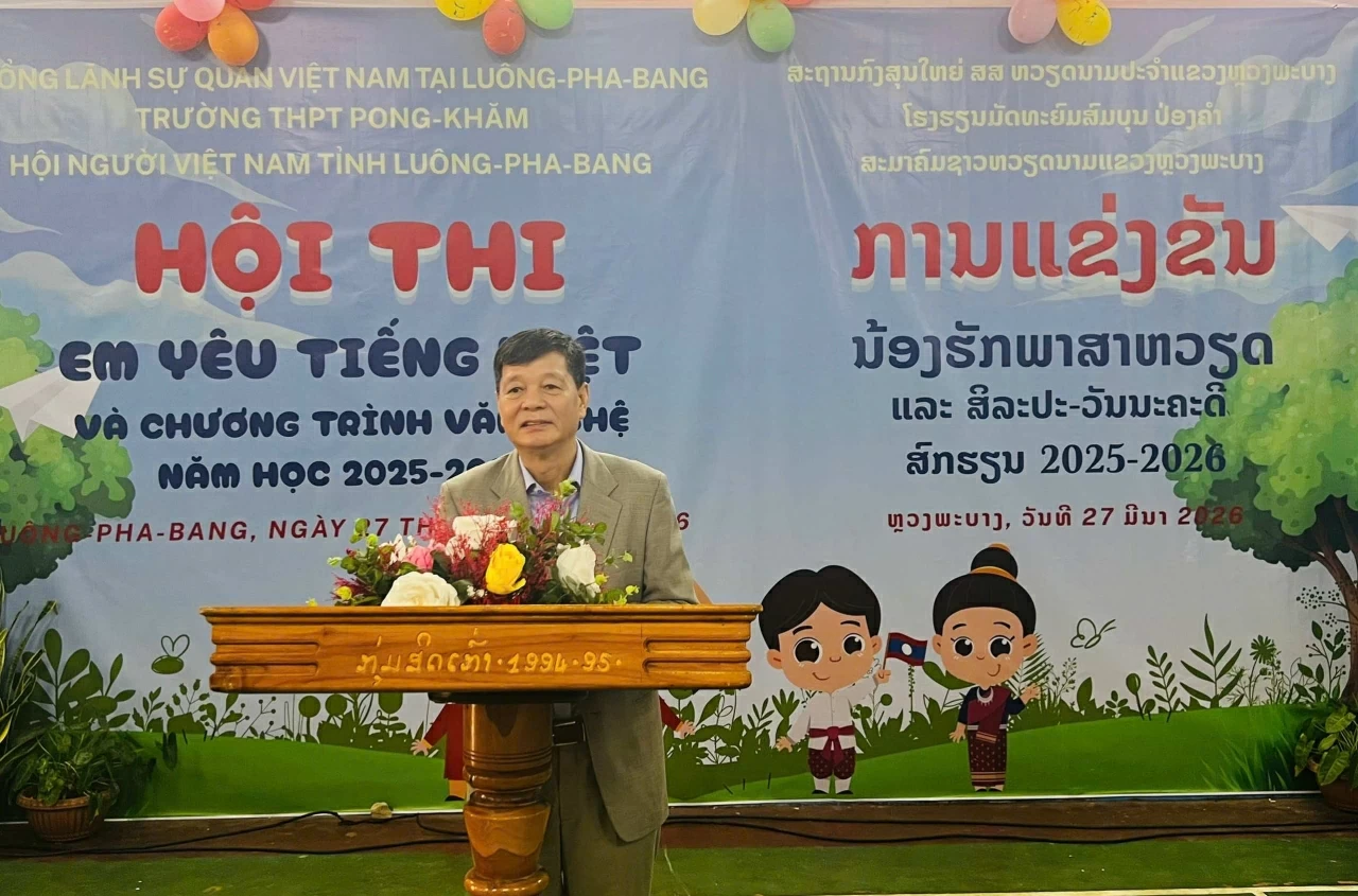 Vietnam Consulate General in Luang Prabang organizes first 'I Love Vietnamese' contest