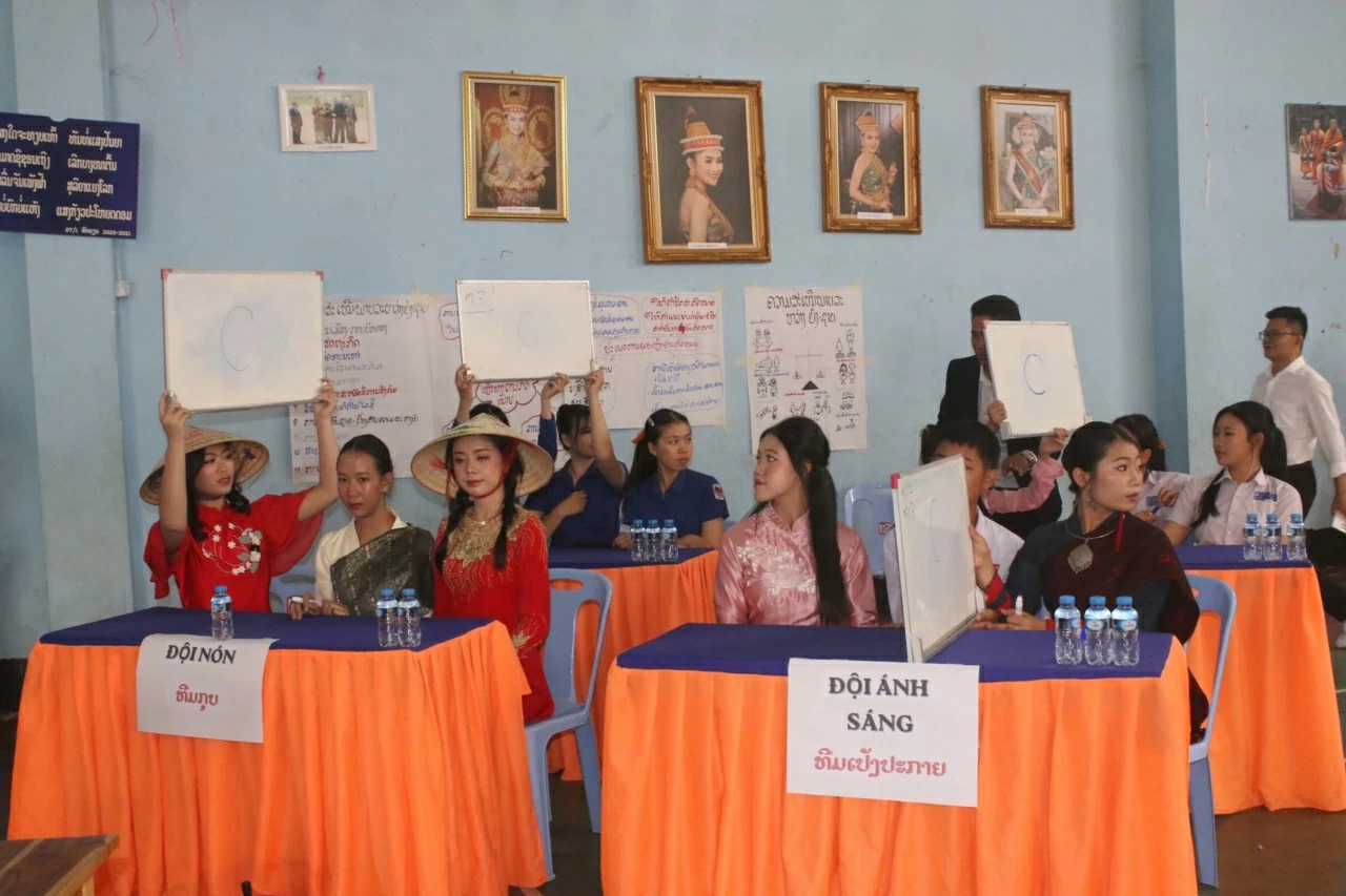 Vietnam Consulate General in Luang Prabang organizes first 'I Love Vietnamese' contest Vietnam Consulate General in Luang Prabang organizes first 'I Love Vietnamese' contest