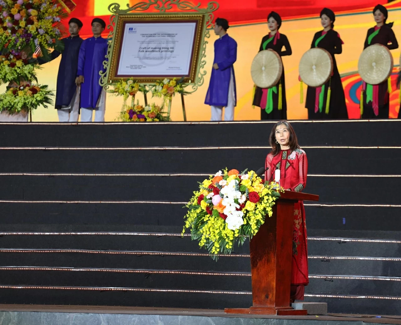 Bac Ninh receives UNESCO recognition for Dong Ho Folk Painting craft
