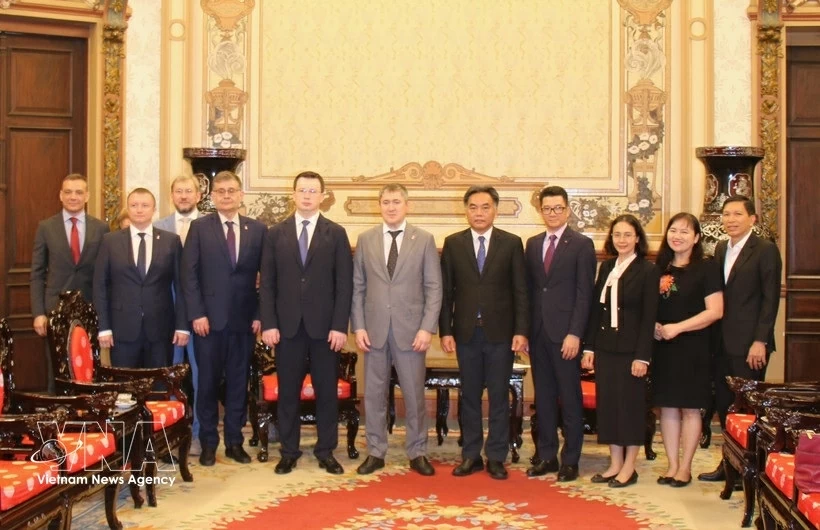 Ho Chi Minh City promotes cooperation with Russian localities
