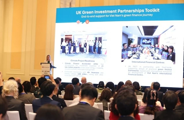 Vietnam - UK strengthen cooperation in green finance, clean energy, and climate-resilient growth