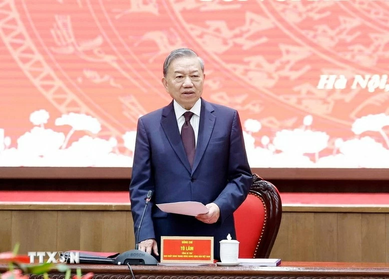 General Secretary To Lam: Hanoi Party Committee’s Standing Board must sustain high work tempo: