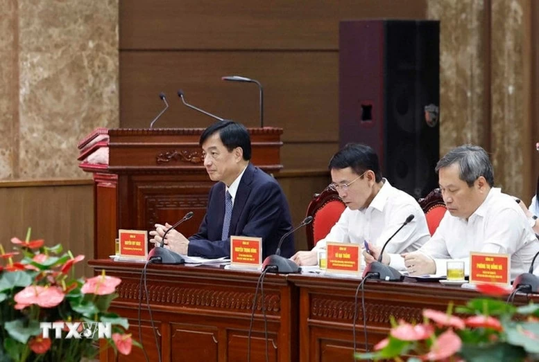 General Secretary To Lam: Hanoi Party Committee’s Standing Board must sustain high work tempo: