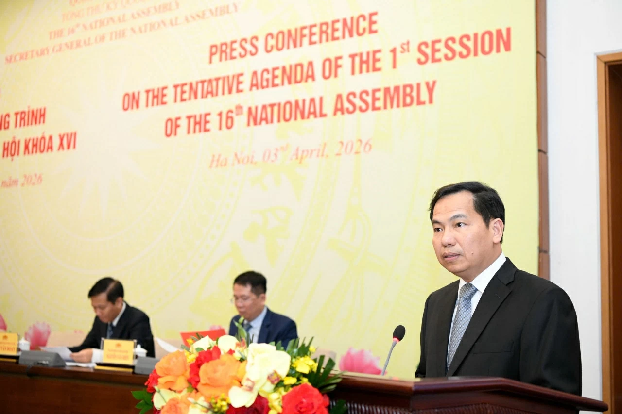 Press Conference: 16th National Assembly’s first session to decide organizational structure, personnel, and lawmaking agenda