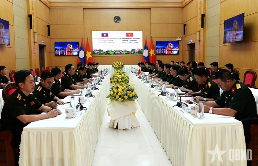 Vietnam, Laos hold 6th Defense Policy Dialogue in Da Nang to deepen bilateral cooperation