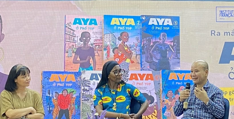 Famous comic series 'Aya of Yop City' launched with the theme 'Looking at a Dynamic Africa'