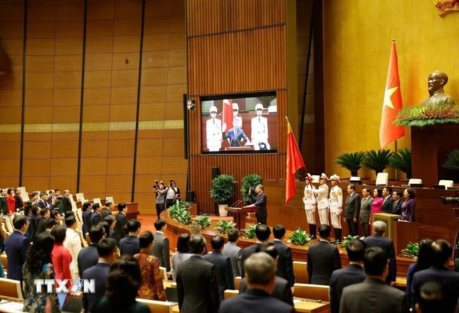 16th National Assembly's first session: Politburo Member Le Minh Hung elected Prime Minister for 2026–2031 term