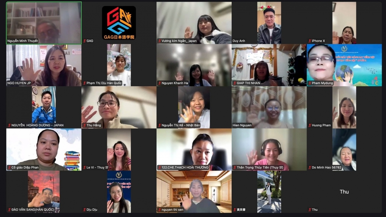 Connecting communities through a series of discussions on preserving Vietnamese language abroad