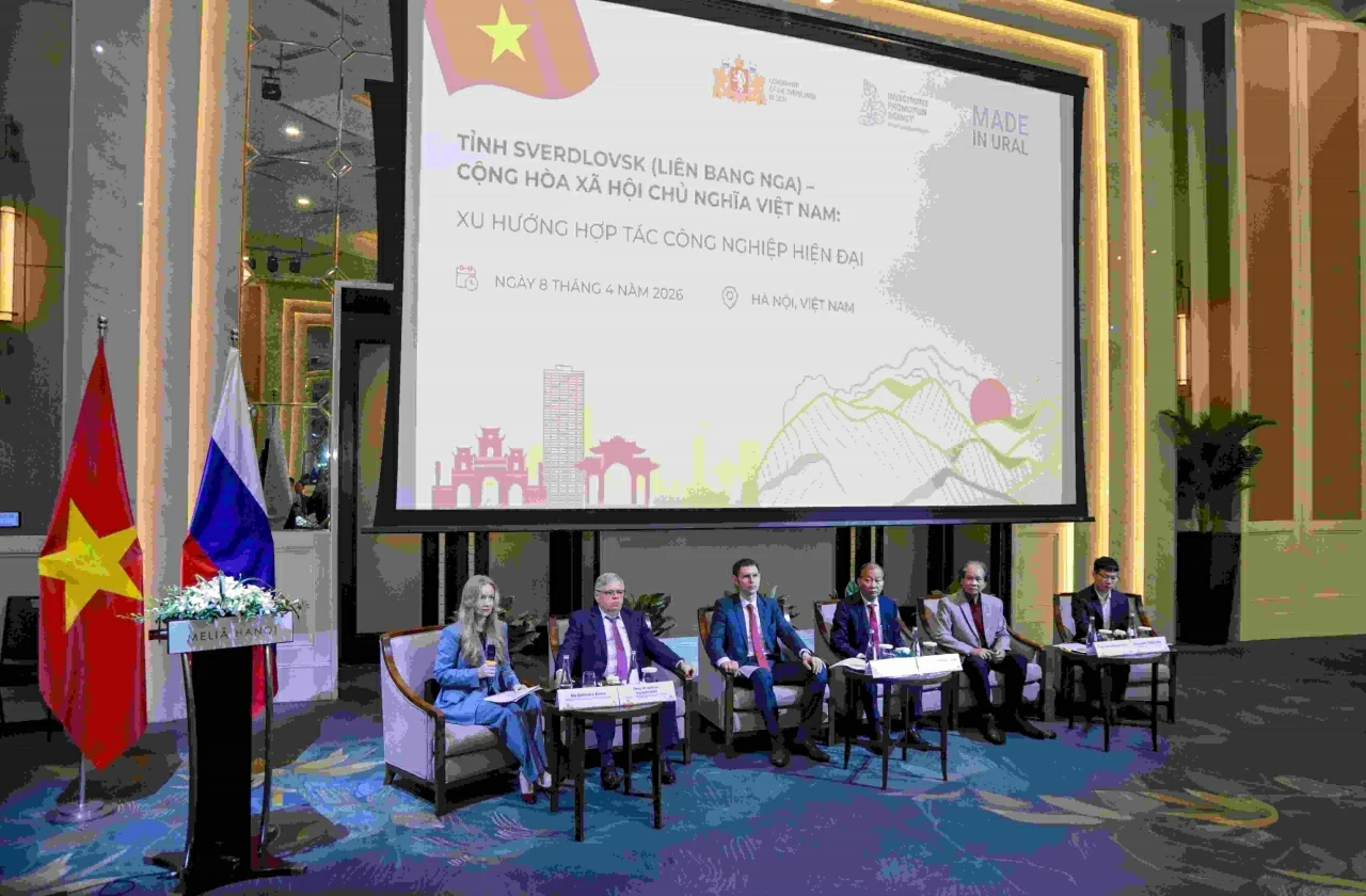 Business forum: Potential for industrial cooperation between Russia's Sverdlovsk Oblast and Vietnam