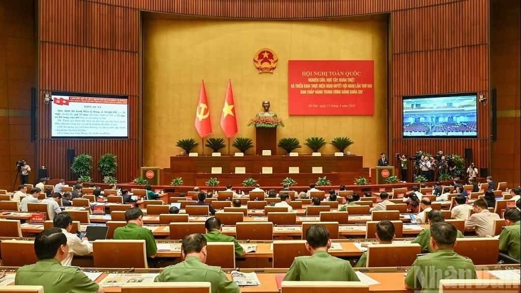 National conference disseminates resolution of 14th Party Central Committee’s 2nd plenum
