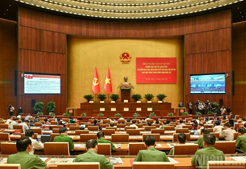 National conference disseminates resolution of 14th Party Central Committee’s 2nd plenum