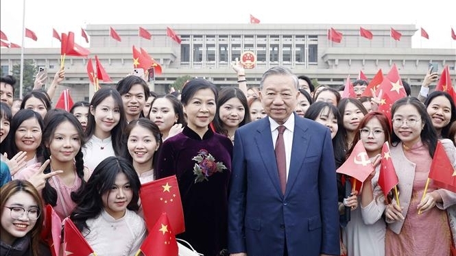 Vietnamese students in Beijing contribute to strengthening Vietnam–China friendship