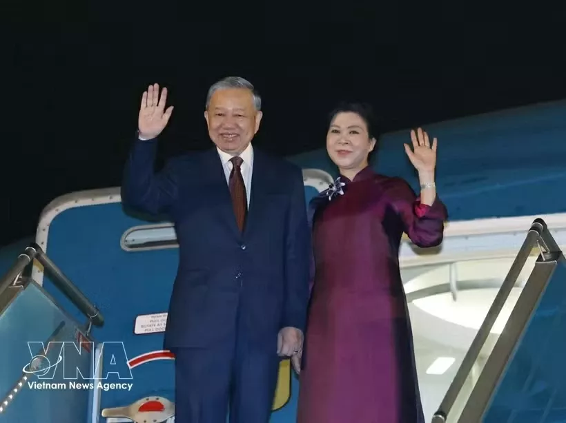 General Secretary and President To Lam departs for China on a state visit General Secretary and President To Lam departs for China on a state visit