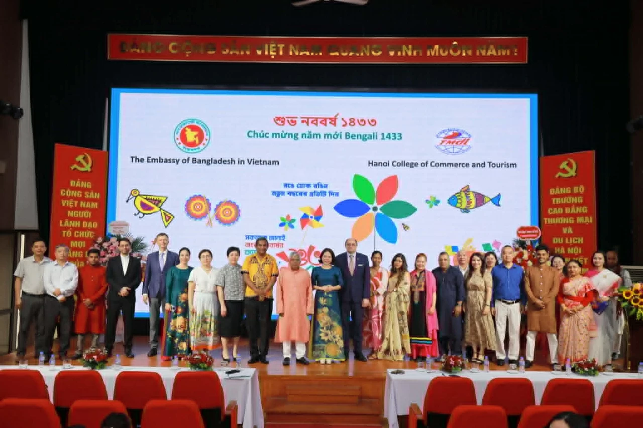Immerse in the traditional Bangladeshi New Year celebration in Hanoi