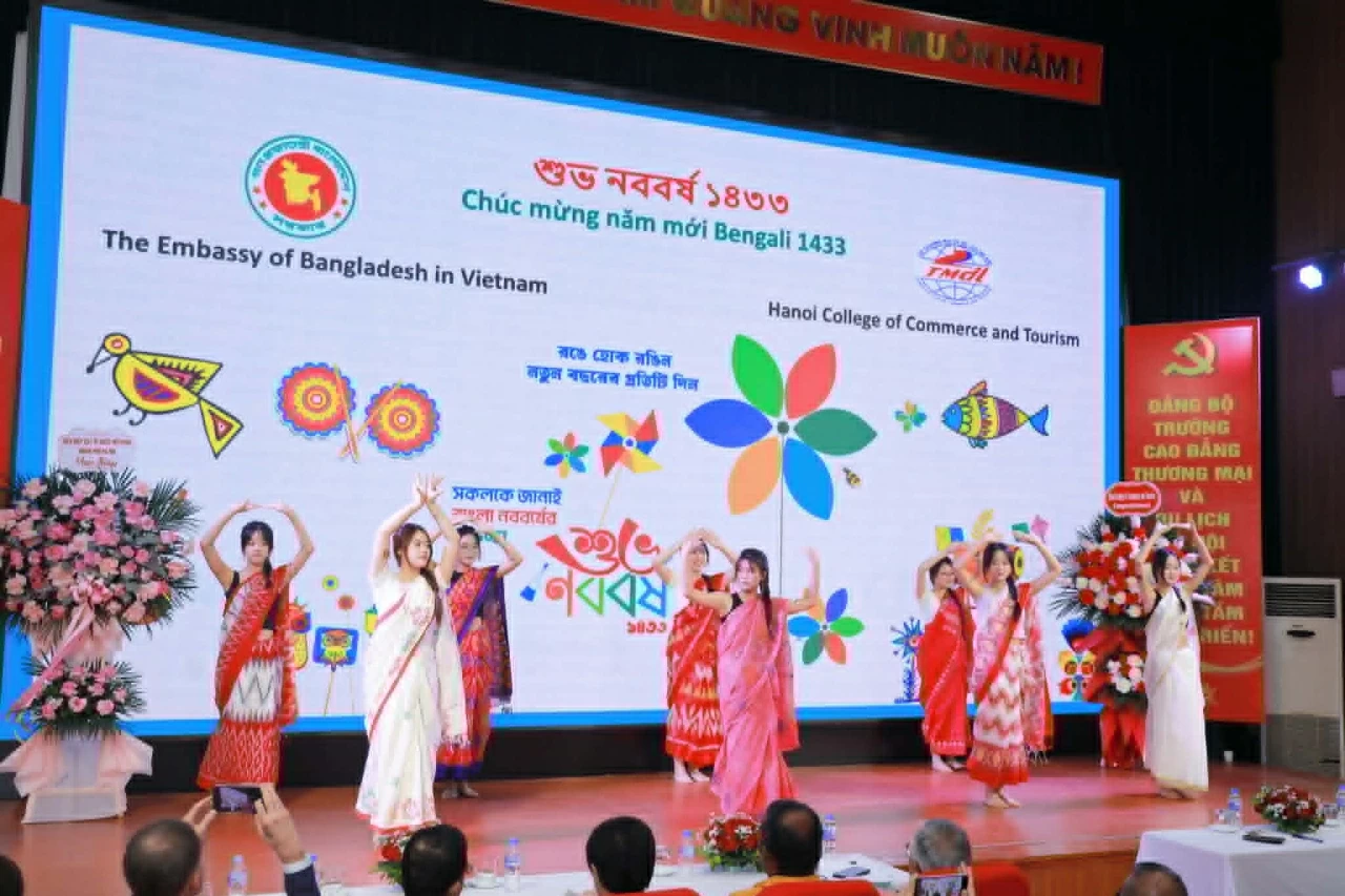 Immerse in the traditional Bangladeshi New Year celebration in Hanoi