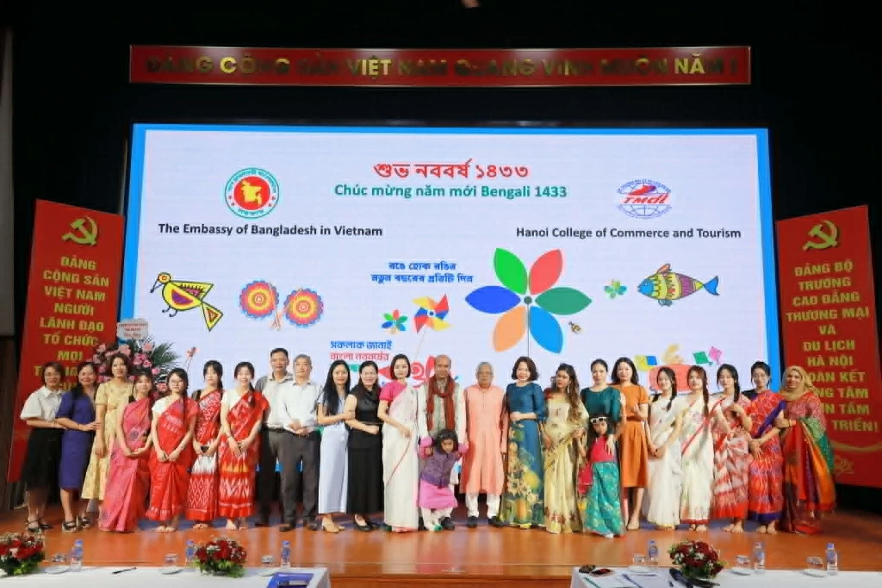 Immerse in the traditional Bangladeshi New Year celebration in Hanoi